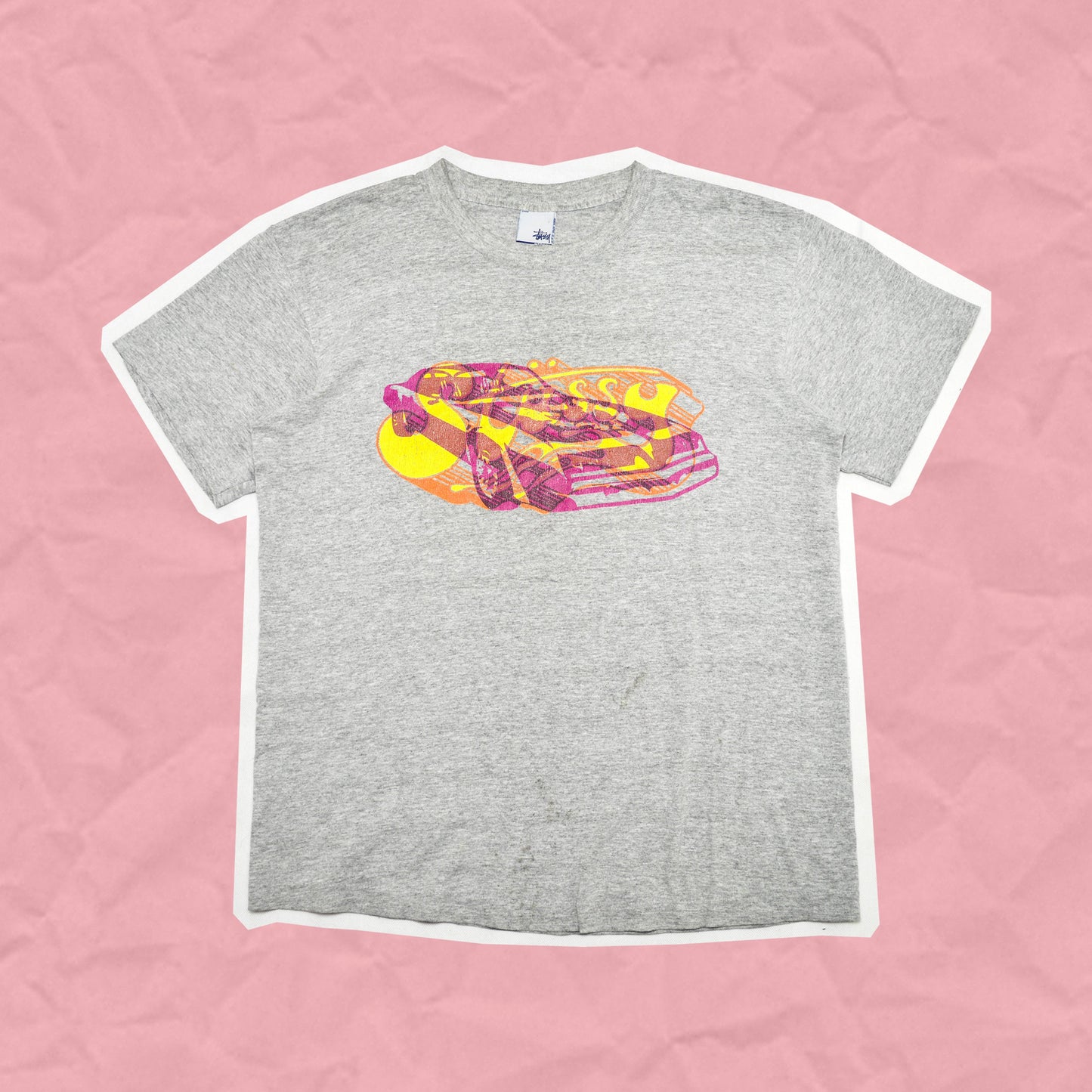 Stussy Whip Sketch T-shirt (M)