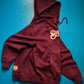 Stussy Wine Red Classical Logo Pullover Hoody (XL)