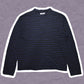 Yohji Yamamoto Pour Homme Wavy Striped Longsleeve T-shirt (~M~)
