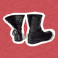 Y's / Yohji Yamamoto Supple Leather Back Zip Boots (~UK9~)